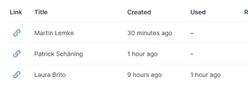 testsplatform`a dashboard settings